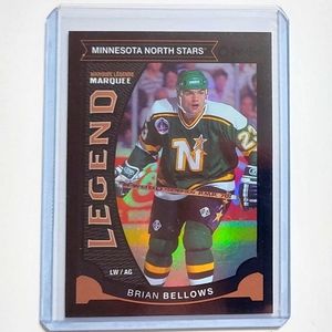 Brian Bellows Marquee Lengends 2015-16 OPC Rainbow Black 098/100 North Stars